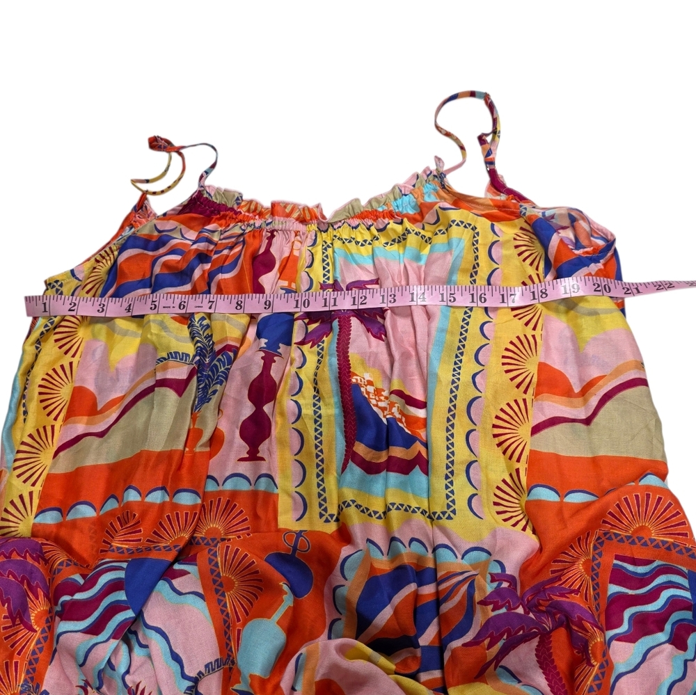 CELANDINE By Anthropologie The Malika Gauze Maxi Dress - Picture 8 of 15